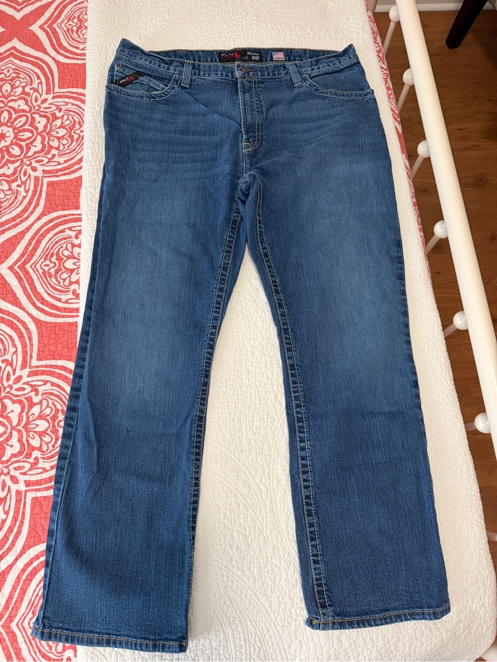 Ariat FR M4 Bootcut Jeans Mens 40x32 Flame Resistant Arc Rated CAT 2 Lineman